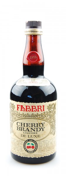 Cherry Brandy 1959 Liquore de Luxe Fabbri