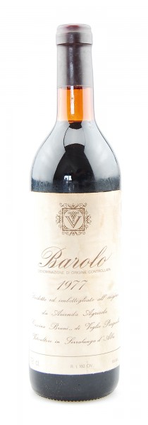 Wein 1977 Barolo Cascina Bruni