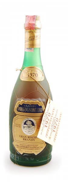 Brandy 1970 Borgognone Oro Gran Riserva Gambarotta
