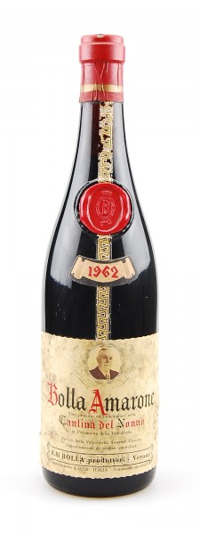 Wein 1962 Amarone Bolla Cantina dell Nonno