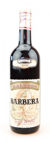 Wein 1970 Barbera d´Alba Cantine Balocco