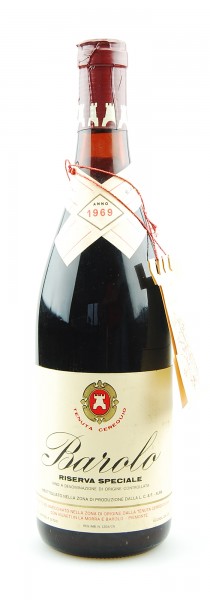 Wein 1969 Barolo Tenuta Cerequio Riserva Speciale