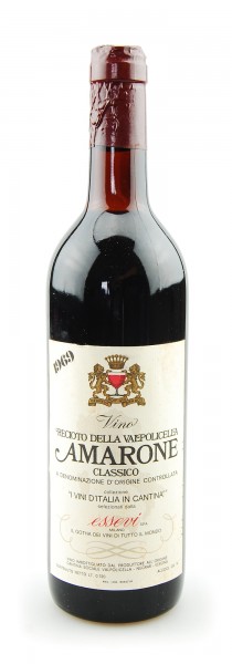 Wein 1969 Amarone Essevi Recioto della Valpolicella