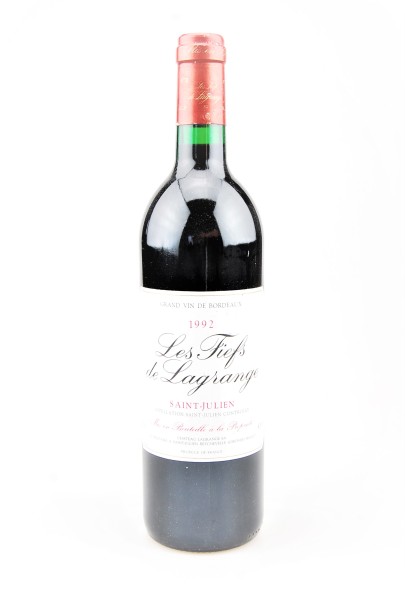 Wein 1992 Les Fiefs de Lagrange Saint-Julien