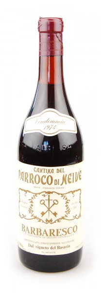 Wein 1974 Barbaresco Parroco di Neive