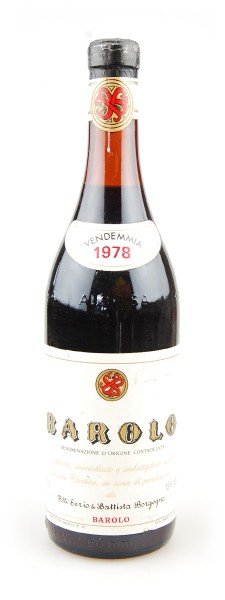 Wein 1978 Barolo Serio & Battista Borgogno