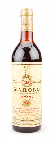 Wein 1975 Barolo Riserva Piero Lanzavecchia