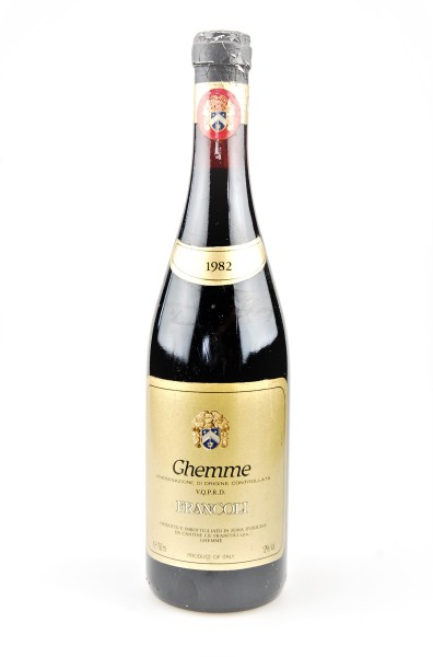 Wein 1982 Ghemme V.Q.P.R.D. Francoli