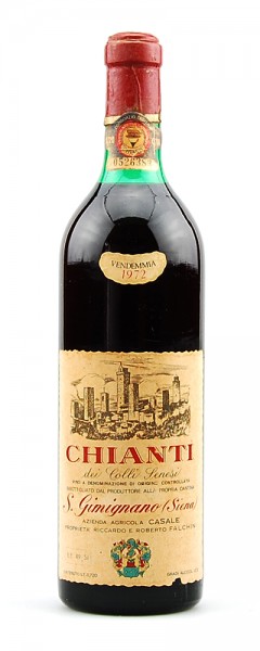 Wein 1972 Chianti dei Colli Senesi Casale Falchini