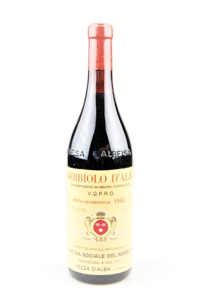 Wein 1982 Nebbiolo d´Alba Cantina Sociale del Nebbiolo