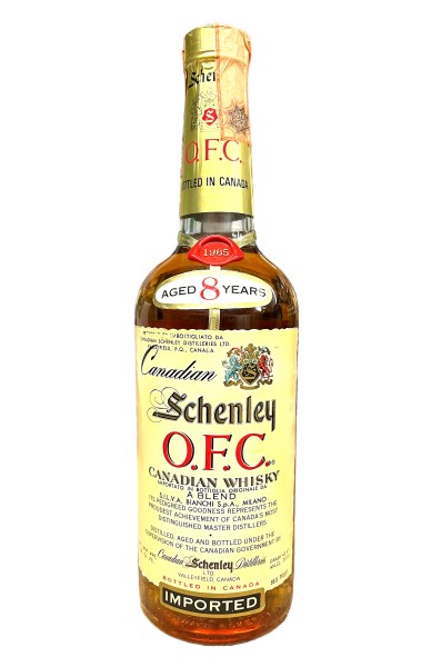 Whisky 1965 Schenley OFC 8 Years Blended Scotch