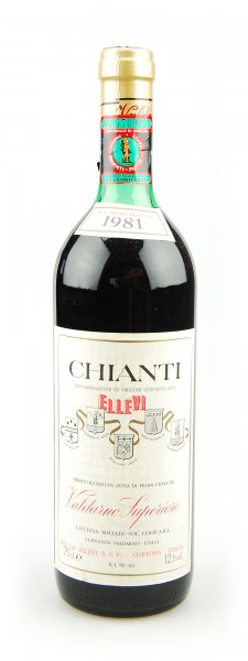 Wein 1981 Chianti Ellevi Valdarno Superiore