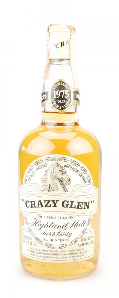 Whisky 1975 Crazy Glen Highland Malt 5 years old