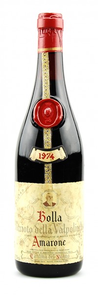 Wein 1974 Amarone Bolla Cantina dell Nonno
