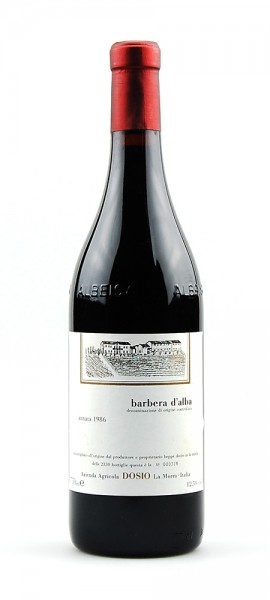 Wein 1986 Barbera d´Alba Dosio La Morra