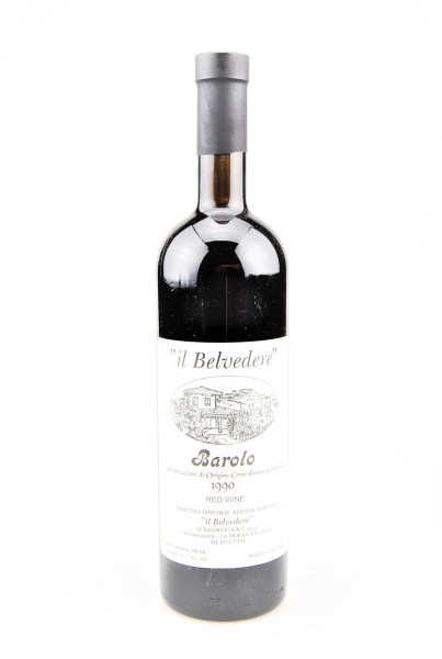 Wein 1990 Barolo Il Belvedere di Balocco - Tipp!