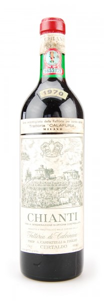Wein 1970 Chianti Fattoria di Calcinaia