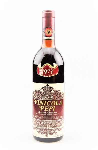 Wein 1973 Chianti Classico Vinicola Pepi