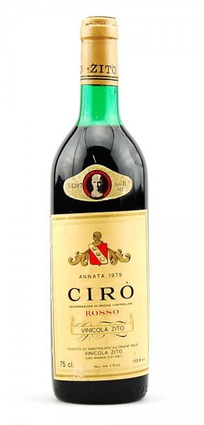 Wein 1979 Ciro Rosso Vinicola Zito