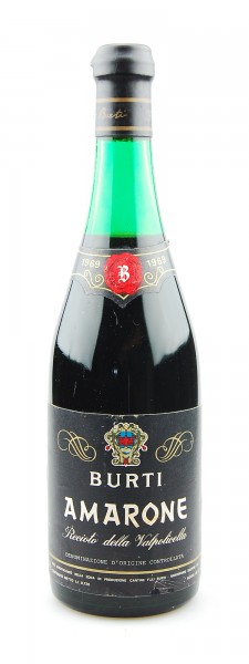 Wein 1969 Amarone Recioto della Valpolicella Burti