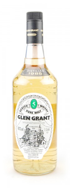 Whisky 1985 Glen Grant Highland Malt 5 years 1 Liter