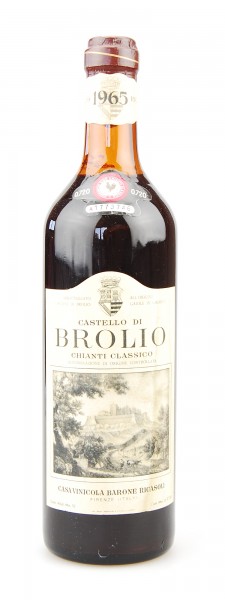 Wein 1965 Chianti Classico Brolio Ricasoli