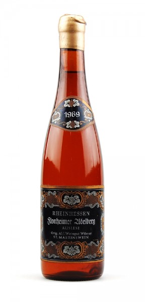 Wein 1969 Flonheimer Adelberg Auslese