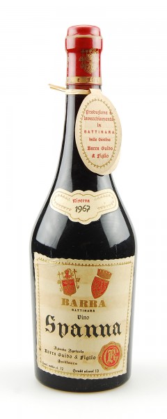 Wein 1967 Spanna Riserva Guido Barra