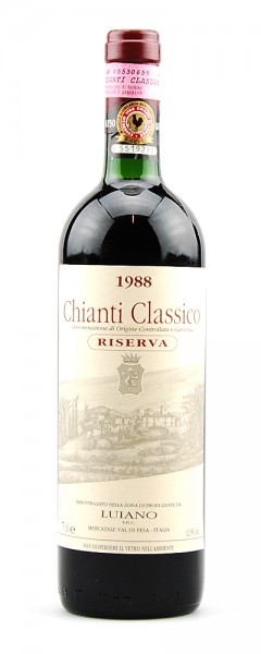 Wein 1988 Chianti Classico Luiano Riserva