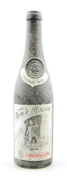 Wein 1958 Barolo Riserva Castellana