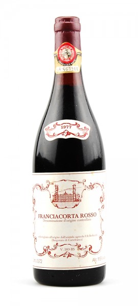 Wein 1977 Franciacorta Rosso Berlucchi