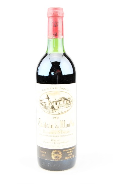 Wein 1982 Chateau du Moulin Saint-Emilion