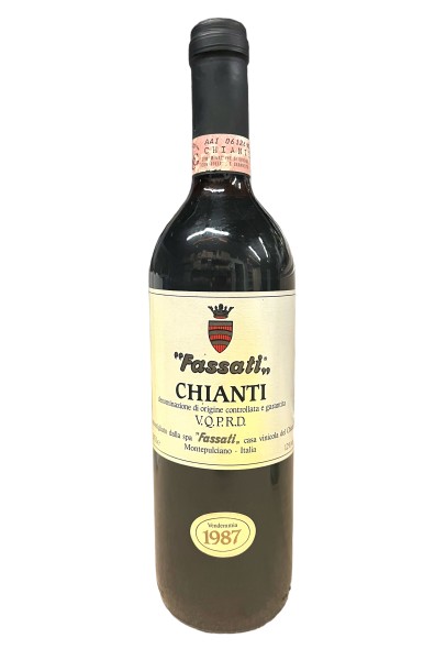Wein 1987 Chianti V.Q.P.R.D. Fassati