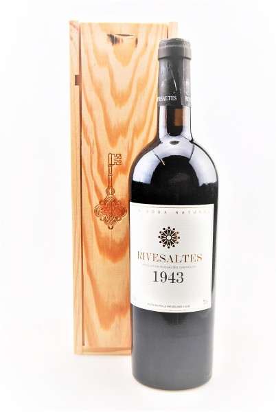 Wein 1943 Rivesaltes Vin Doux Naturel in Holzkiste