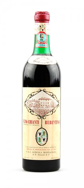 Wein 1967 Chianti Montagnana Rubentino