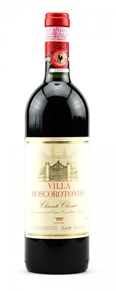 Wein 1991 Chianti Classico Boscorotondo