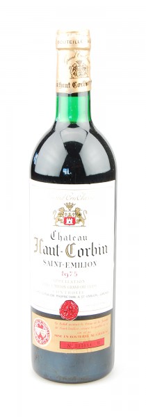 Wein 1975 Chateau Haut Corbin Grand Cru Classe