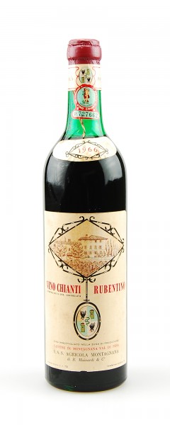 Wein 1966 Chianti Montagnana Rubentino