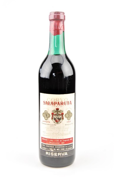 Wein 1959 Corvo Salapurata Riserva Casteldaccia