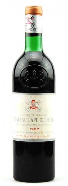 Wein 1967 Chateau Pape Clement Appellation Graves