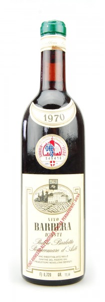 Wein 1970 Barbera d´Asti Podere Borlotto