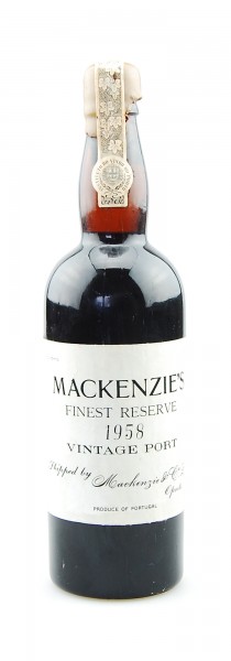 Portwein 1958 Mackenzie Vintage Finest Reserve