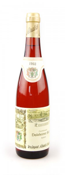 Wein 1968 Dalsheimer Bürgel Spätlese