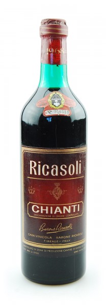 Wein 1968 Chianti Barone Ricasoli