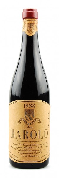 Wein 1968 Barolo Montezemolo podere Monfalletto