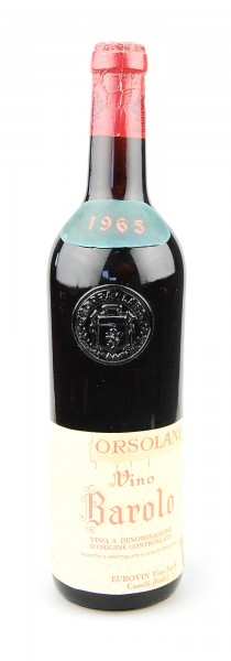 Wein 1965 Barolo Orsolani