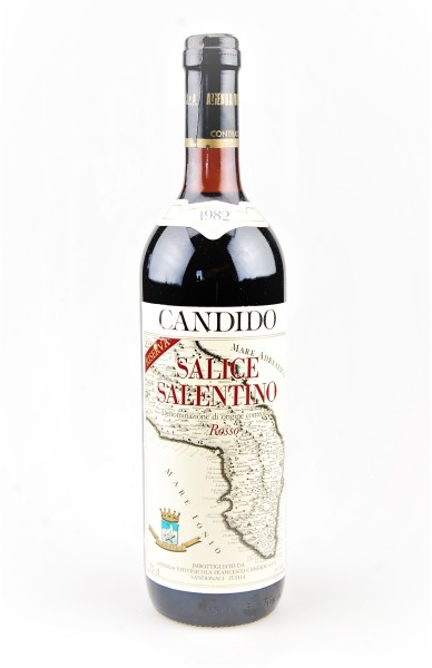 Wein 1982 Salice Salentino Rosso Riserva Candido