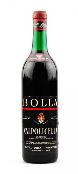 Wein 1967 Valpolicella Fratelli Bolla