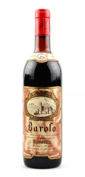 Wein 1970 Barolo Rossello