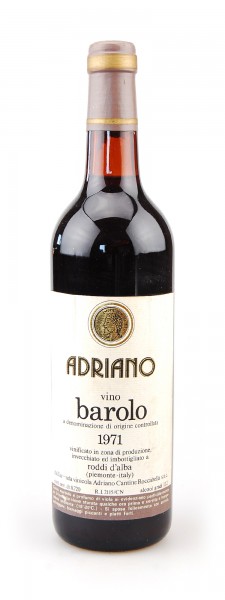 Wein 1971 Barolo Adriano